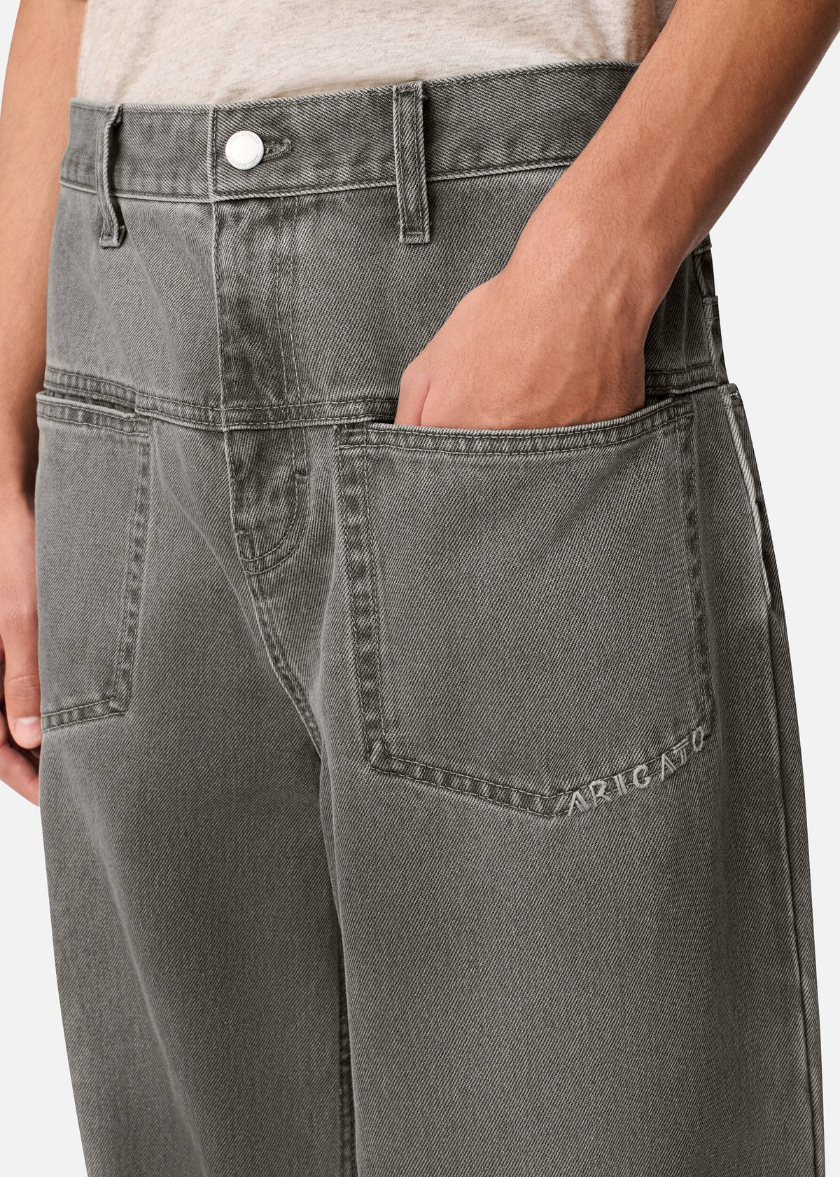 Invert Relaxed Jeans - Grey - image 6