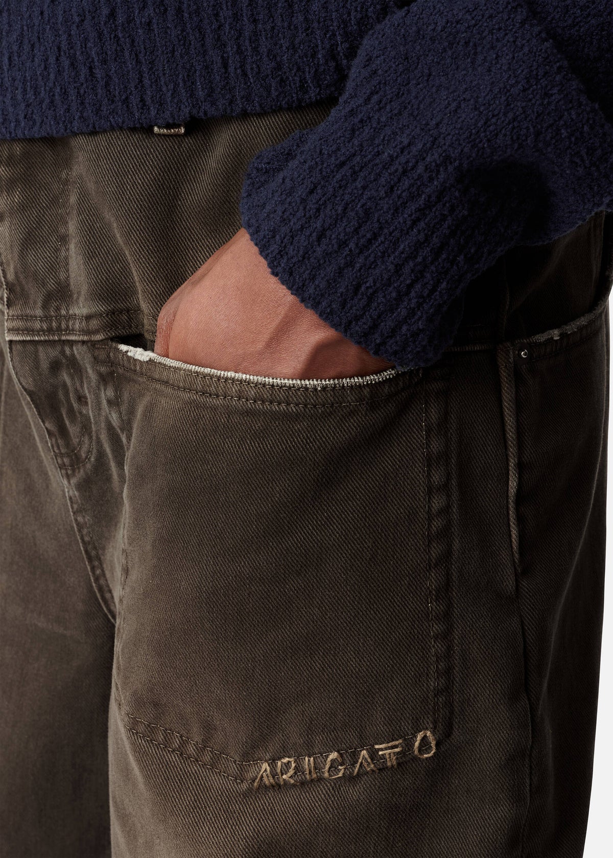 Invert Relaxed Jeans - Brown - image 8