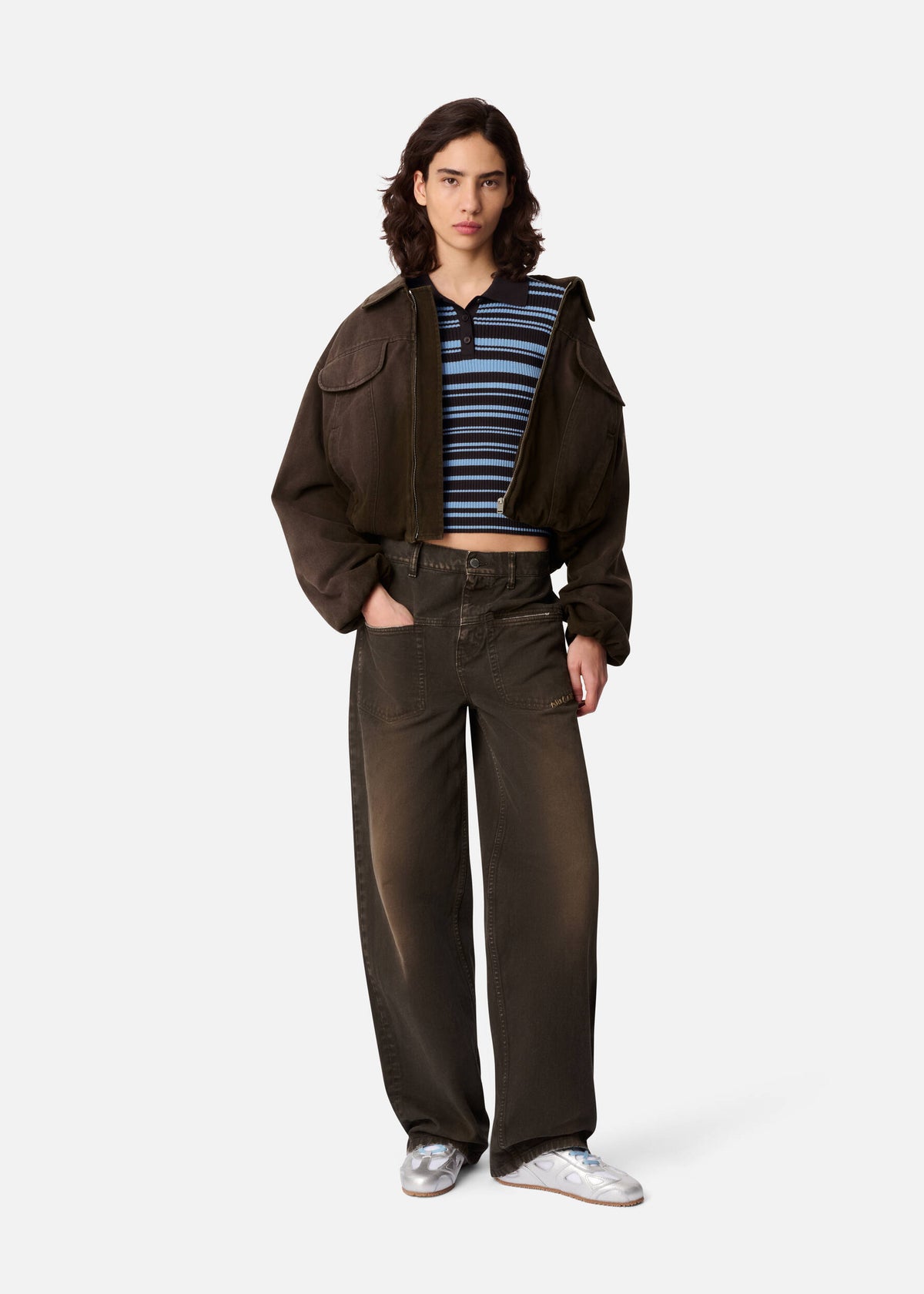 Invert Relaxed Jeans - Brown - image 3
