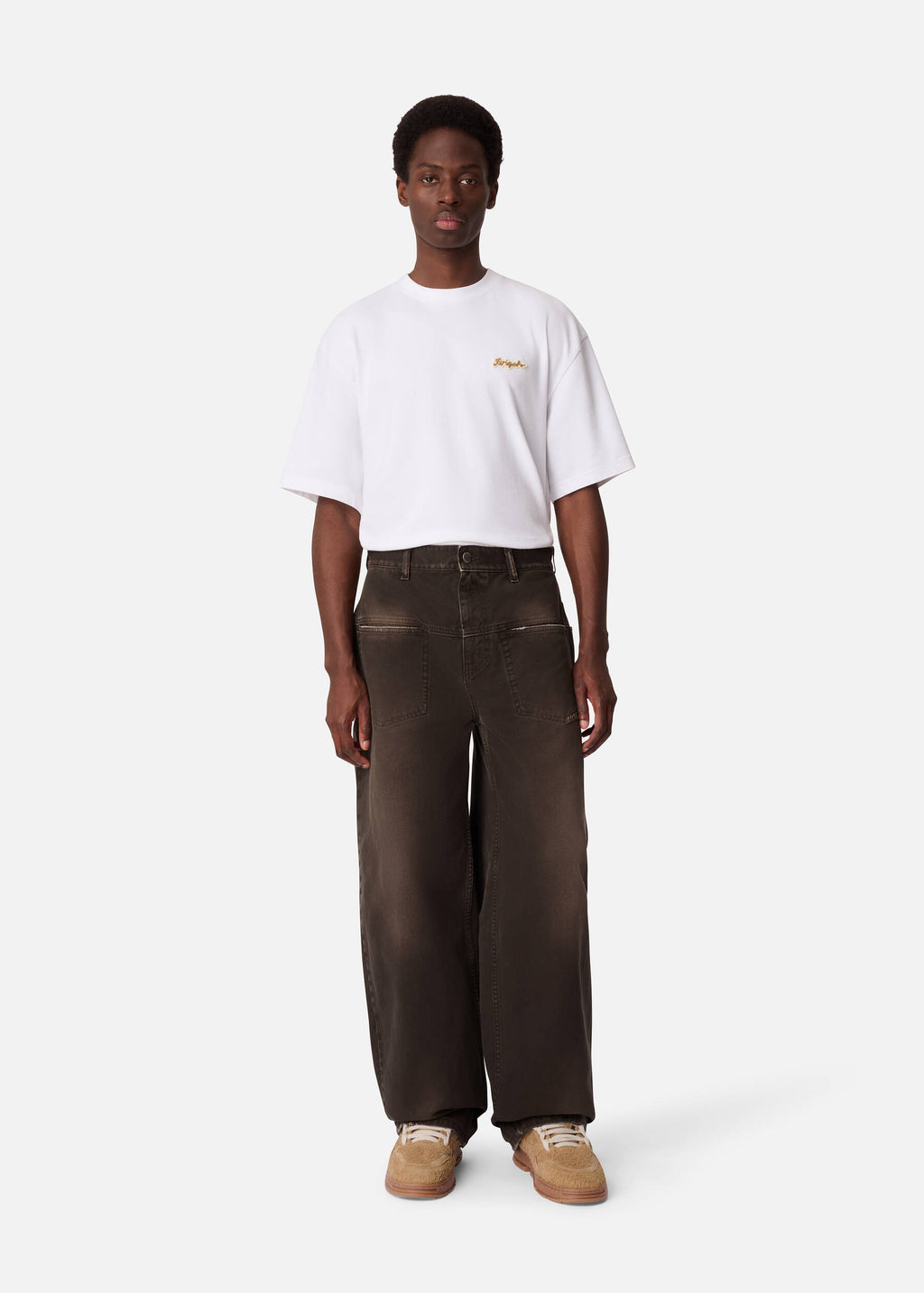 Invert Relaxed Jeans - Brown - image 5