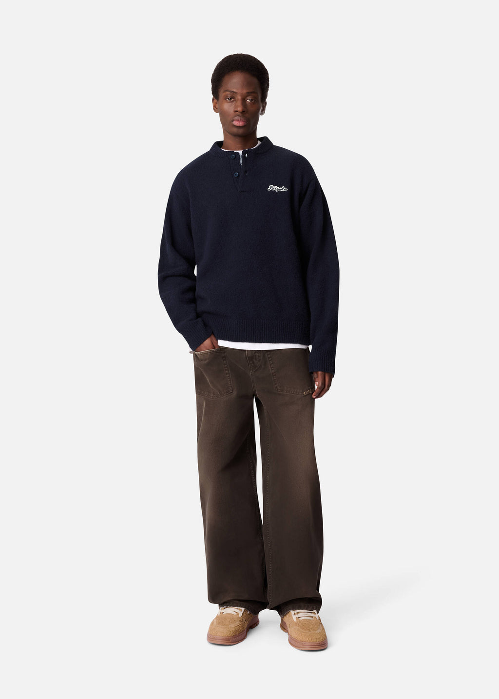 Invert Relaxed Jeans - Brown - image 7