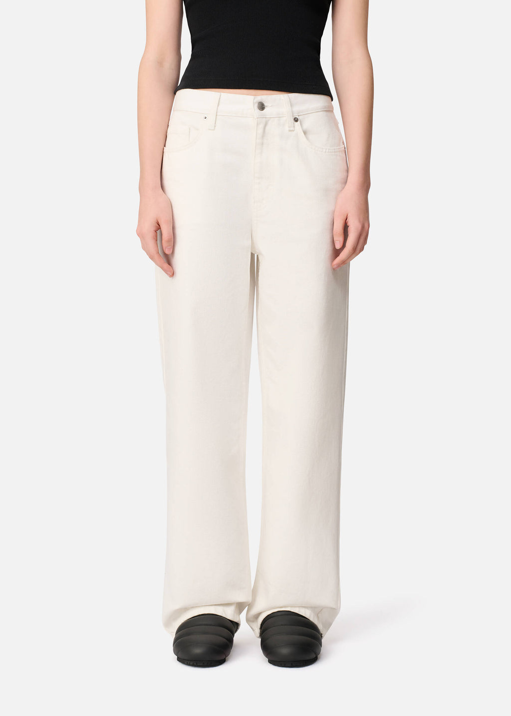 Lidia Straight Jeans - White - image 2