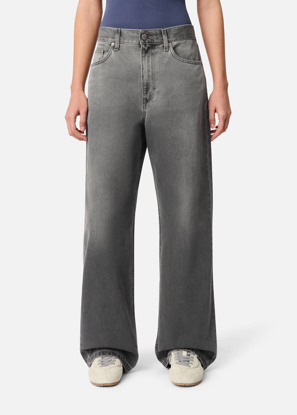 Lidia Straight Jeans - Grey - image 2