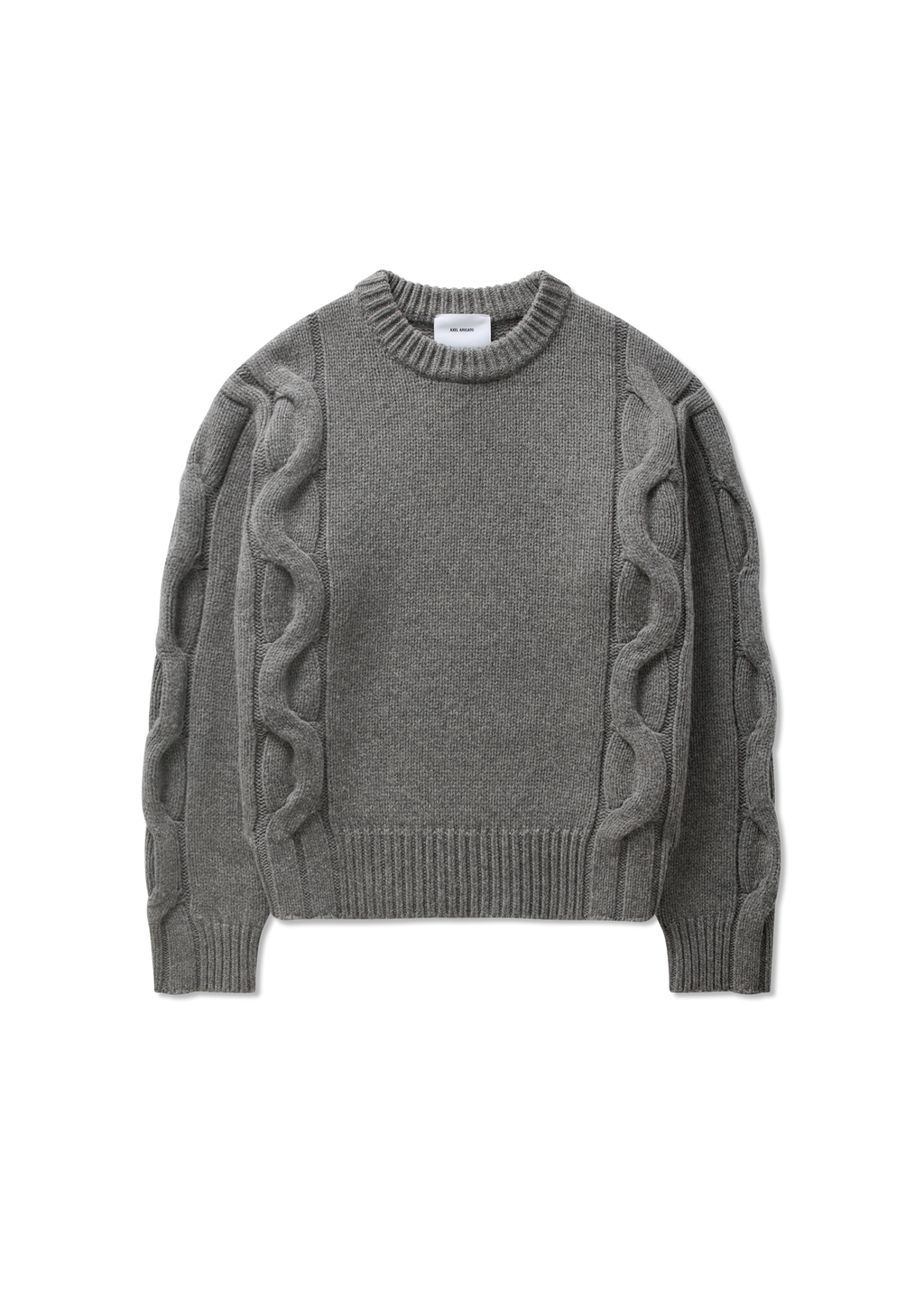 Beam Cable-Knit Sweater - Grey - image 1