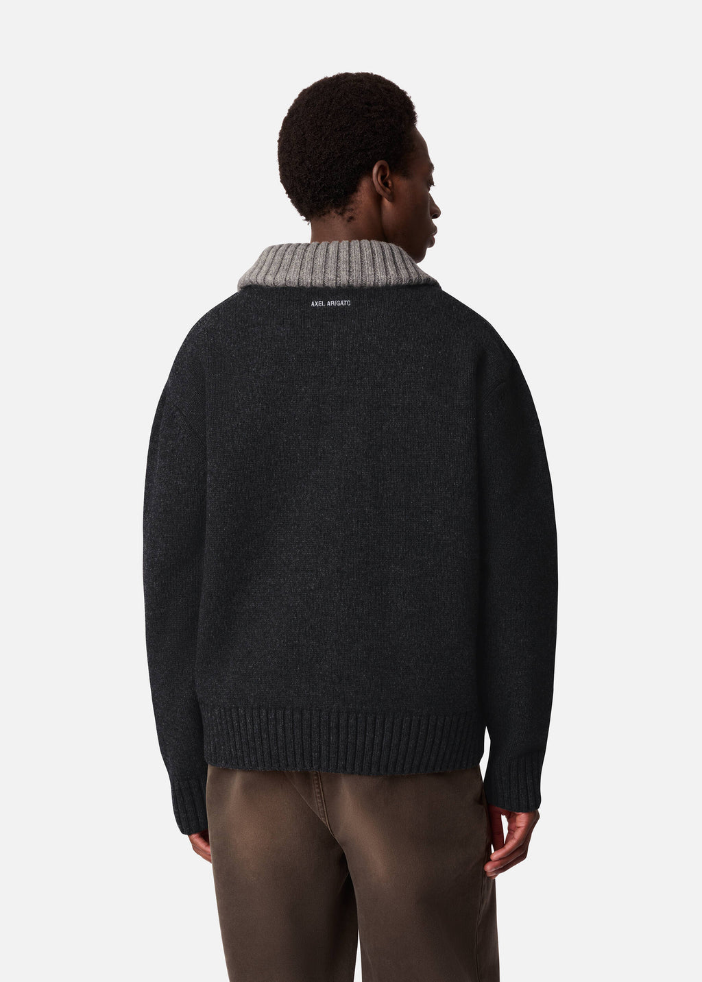 Tether Tie Cardigan - Dark Grey - image 3