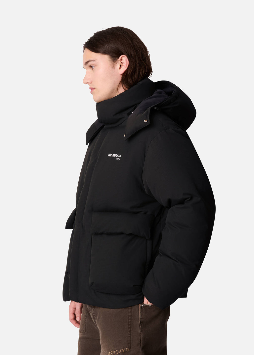 Tent Puffer Jacket - Black - image 5