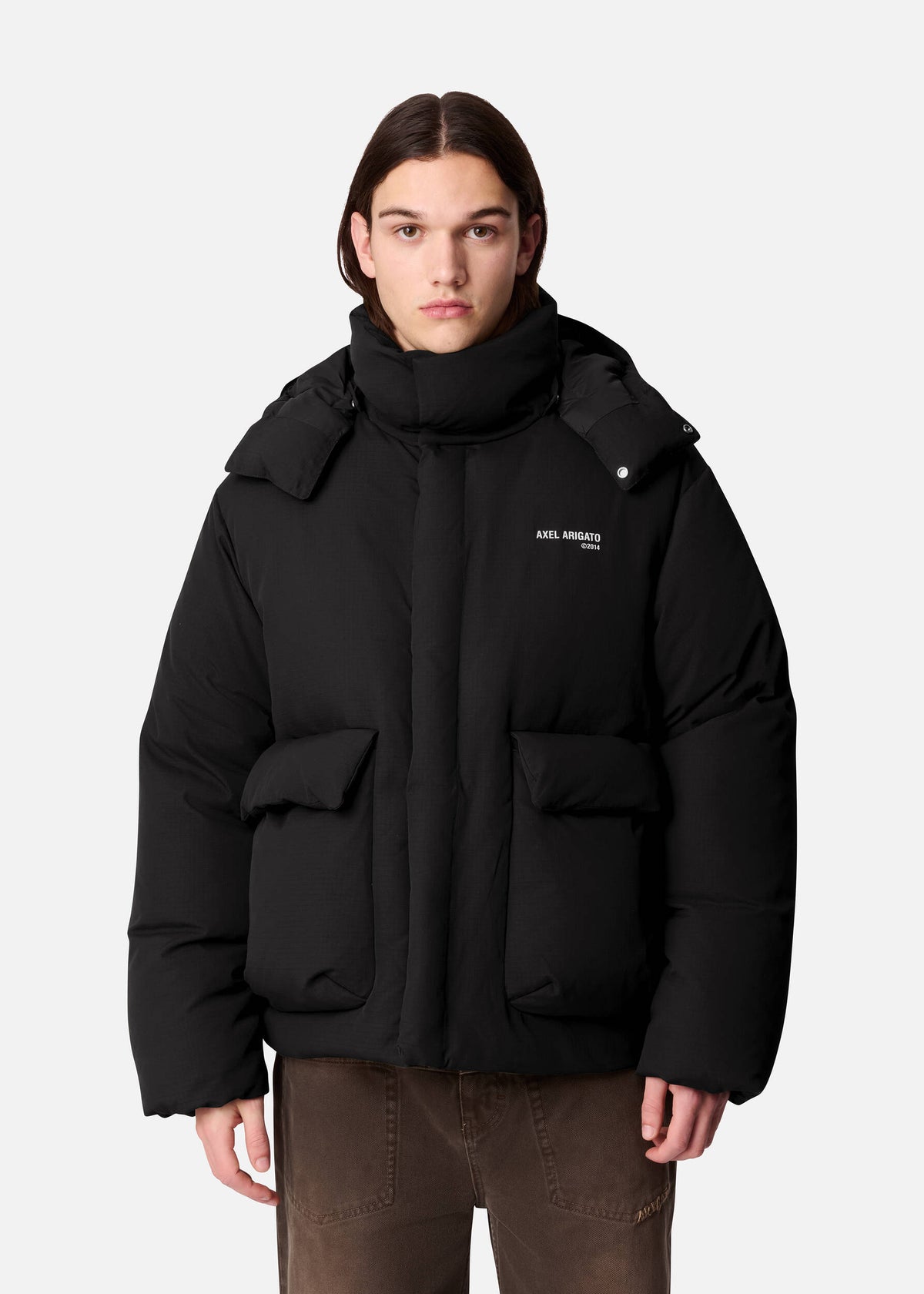 Tent Puffer Jacket - Black - image 6