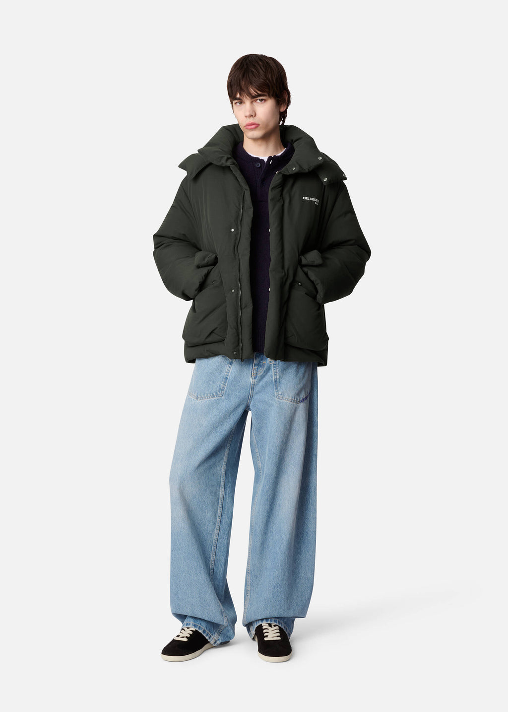 Tent Puffer Jacket - Dark Green - image 4