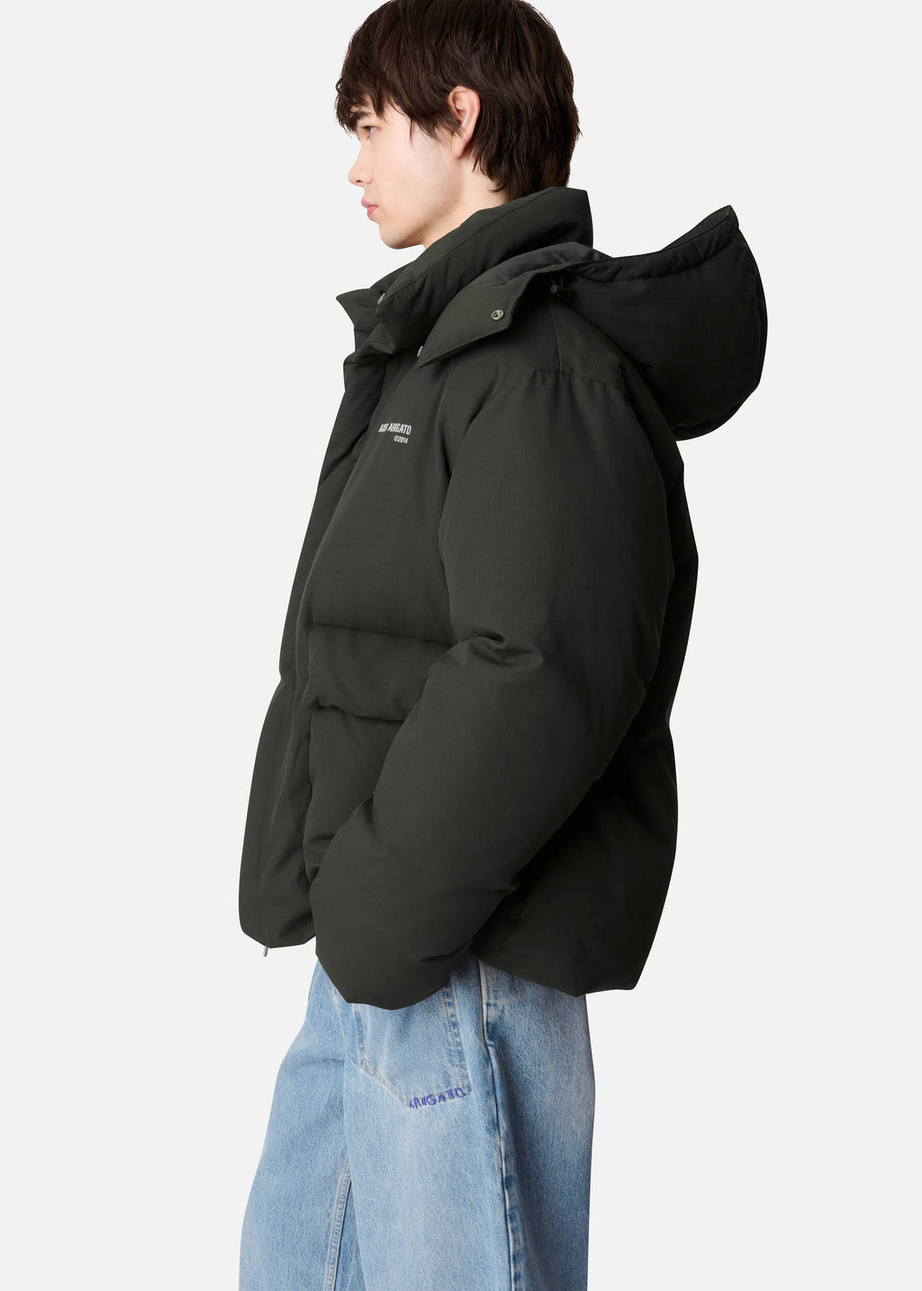 Tent Puffer Jacket - Dark Green - image 5