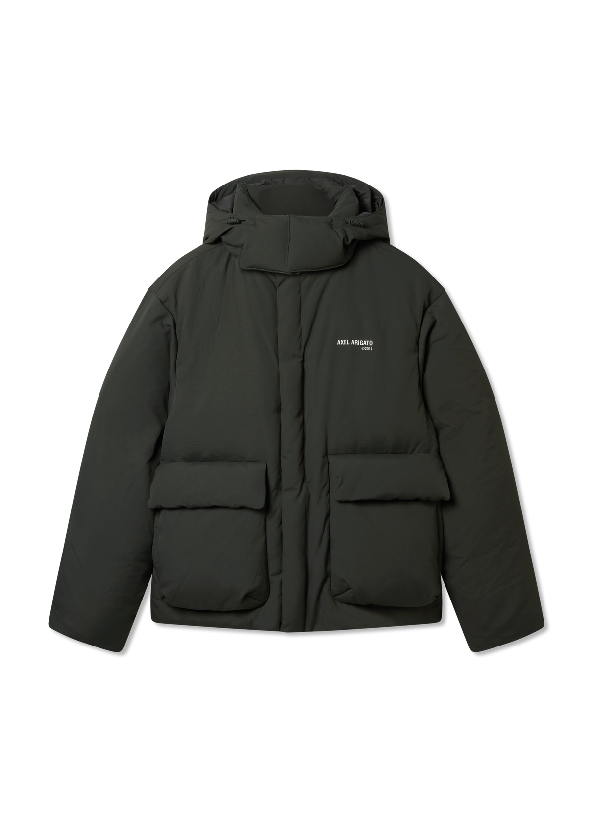 Tent Puffer Jacket - Dark Green - image 1