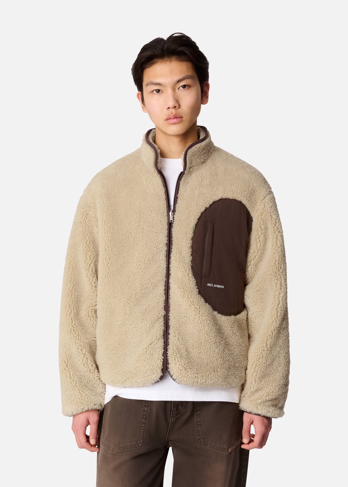 Moss Fleece Jacket - Beige - image 2