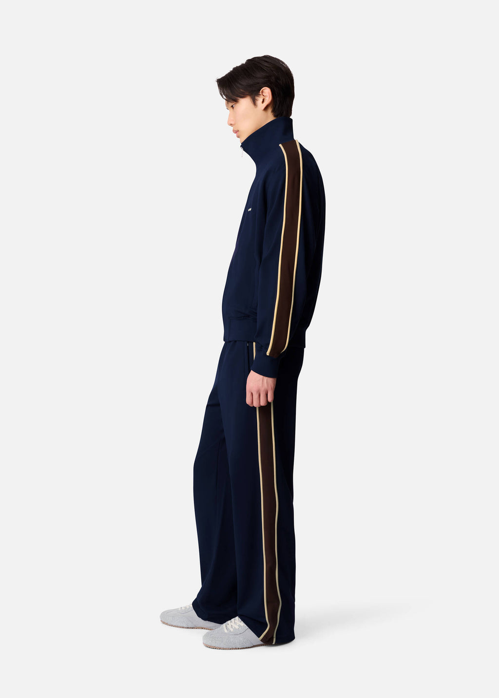Curb Track Pants - Navy - image 5