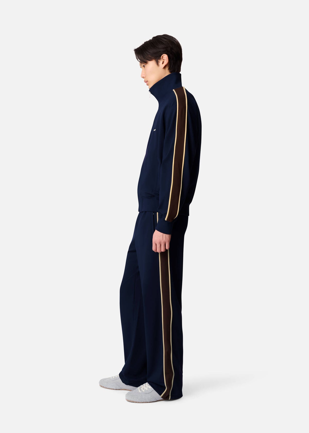 Curb Track Pants - Navy - image 5