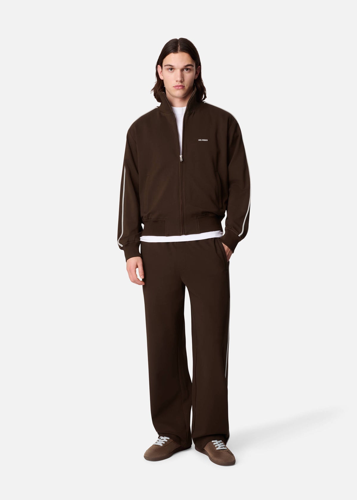 Curb Track Pants - Brown - image 4