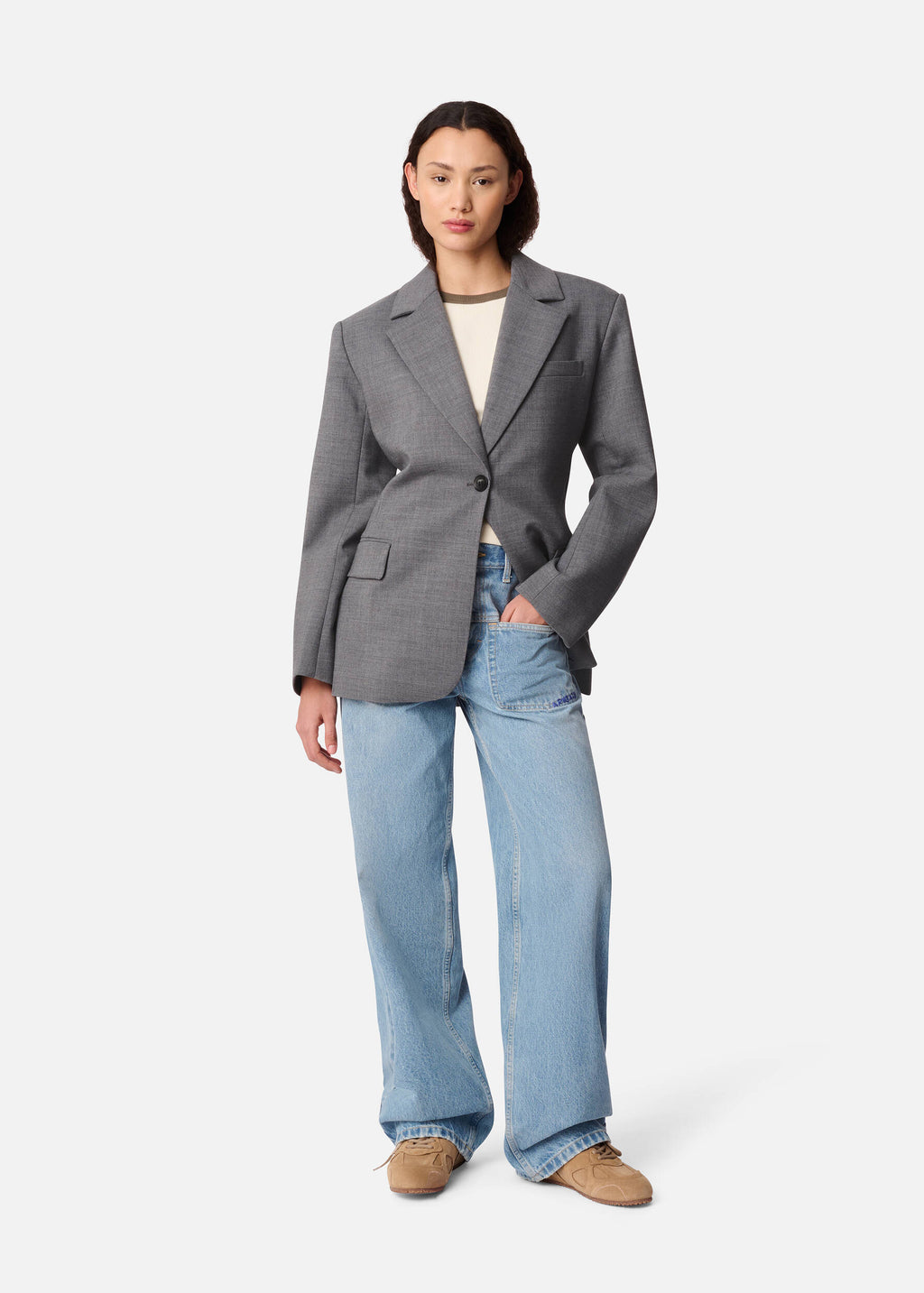 Wren Blazer - Grey - image 4