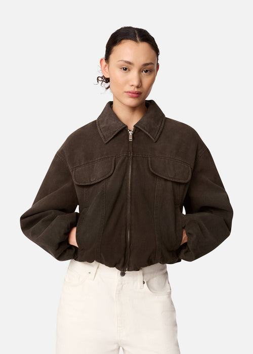 Aerie Jacket - Brown - image 2
