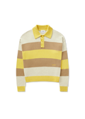 Marine Polo Sweater - Yellow/Beige - image 1