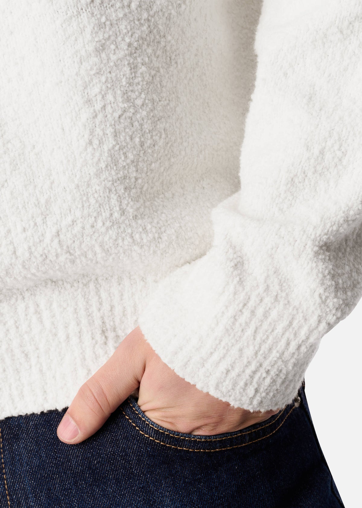 Tag Sweater - Off White - image 6