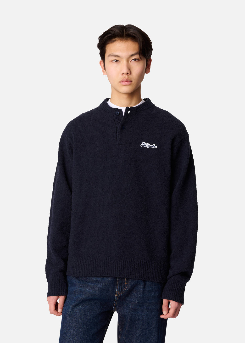 Tag Sweater - Navy - image 2