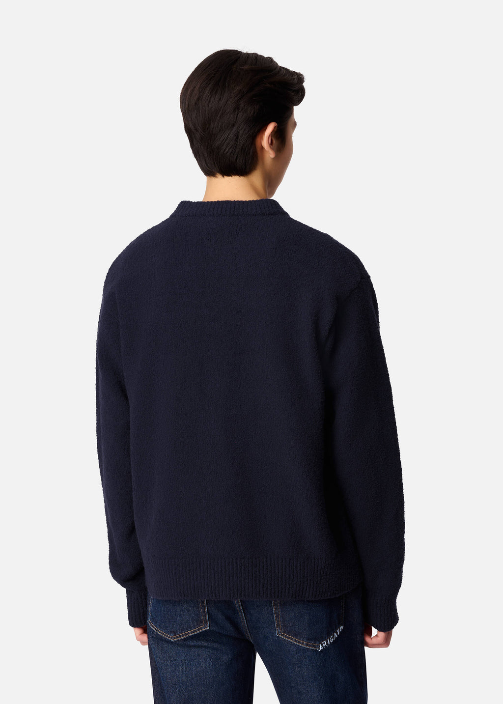 Tag Sweater - Navy - image 3