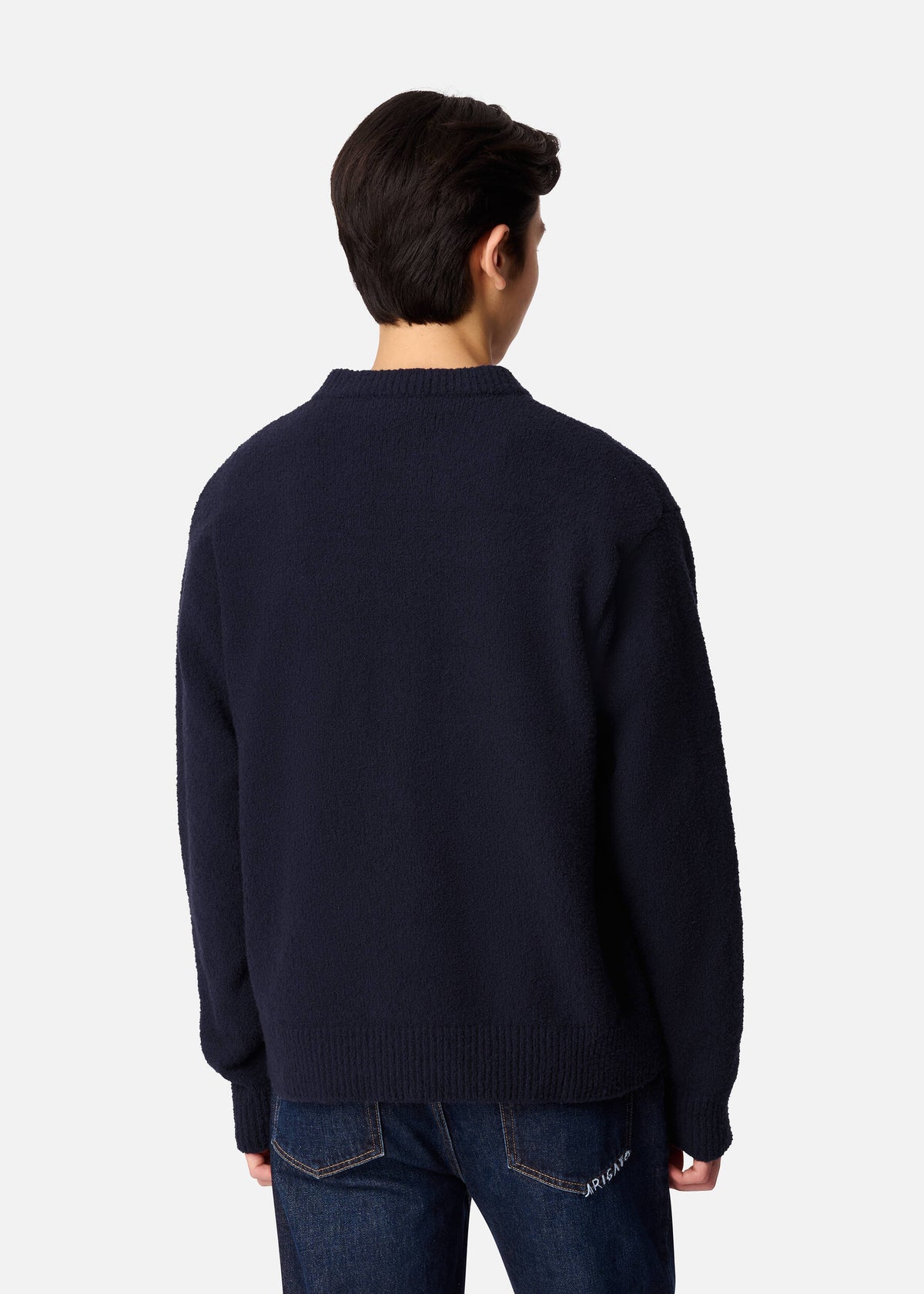 Tag Sweater - Navy - image 3