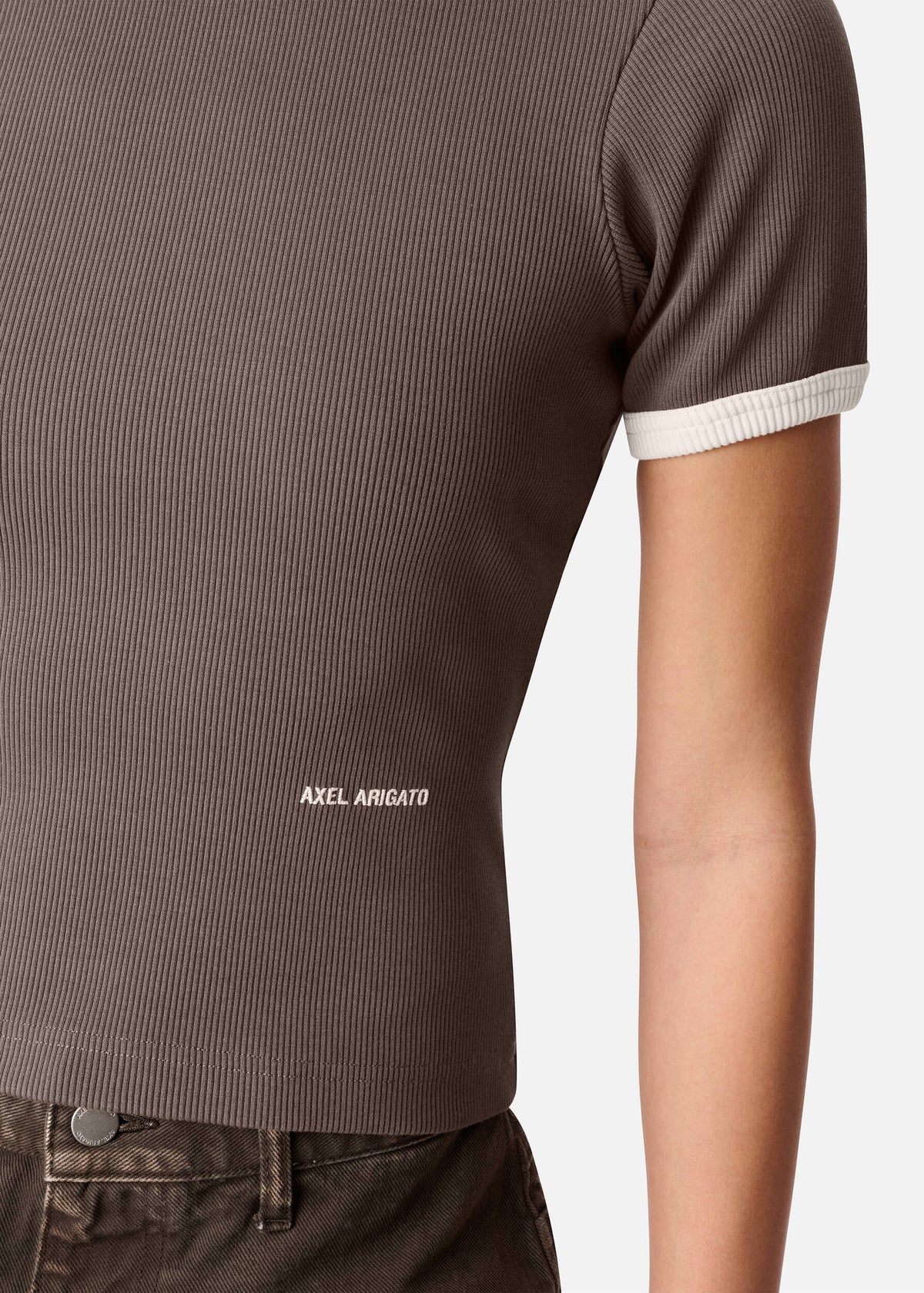 Dahlia T-Shirt - Coffee Brown - image 5