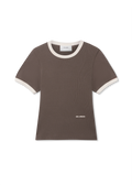 Dahlia T-Shirt - Coffee Brown - image 1