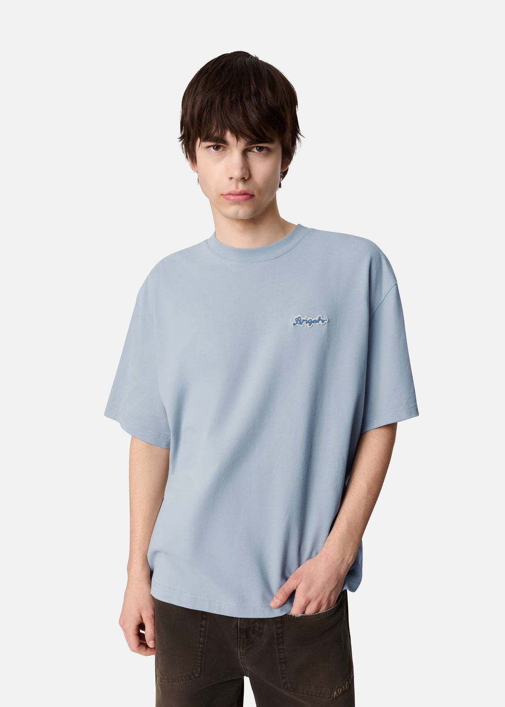 Trace T-Shirt - Stone Blue - image 5