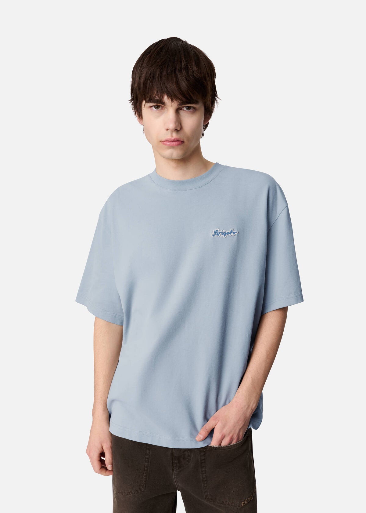 Trace T-Shirt - Stone Blue - image 5