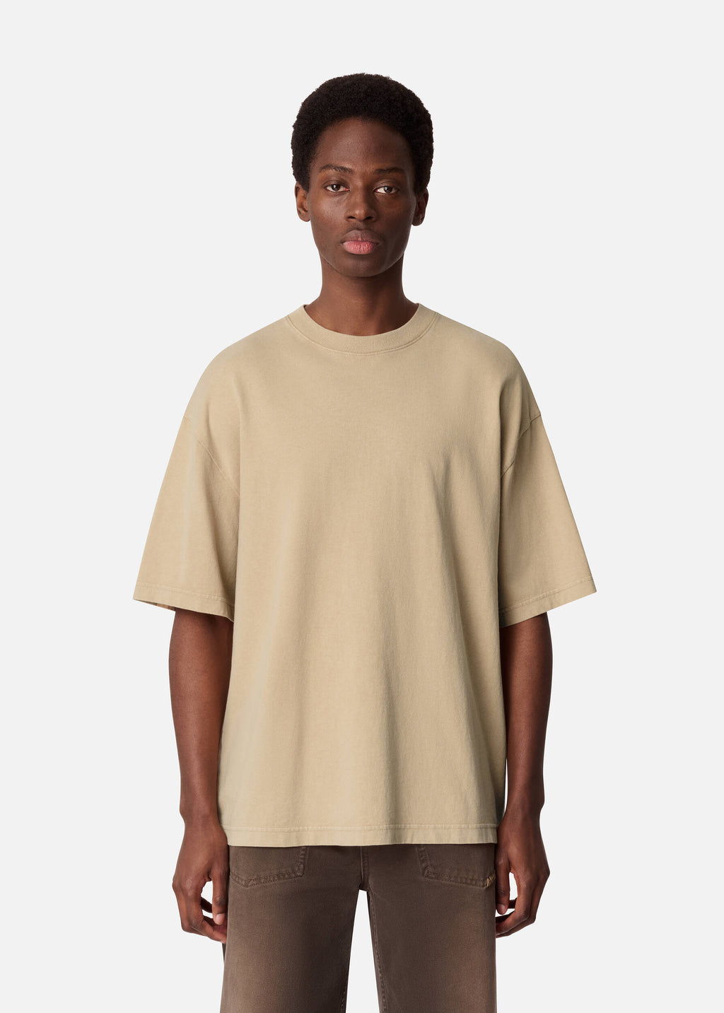 Hayden Reverse T-Shirt - Dark Beige - image 2