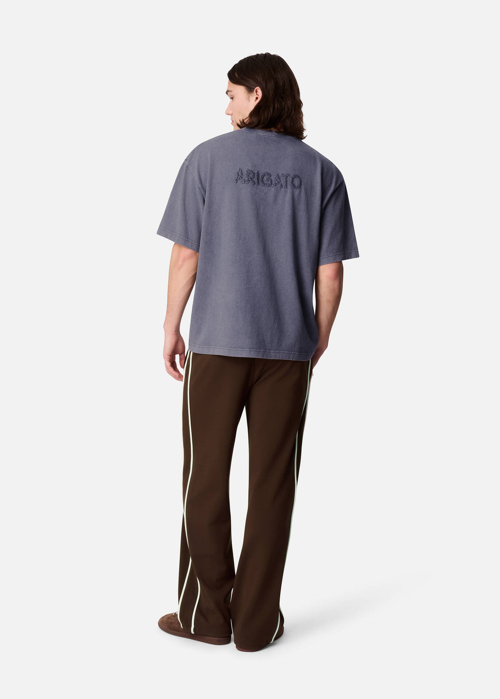 Hayden Reverse T-Shirt - Smoke Grey - image 4