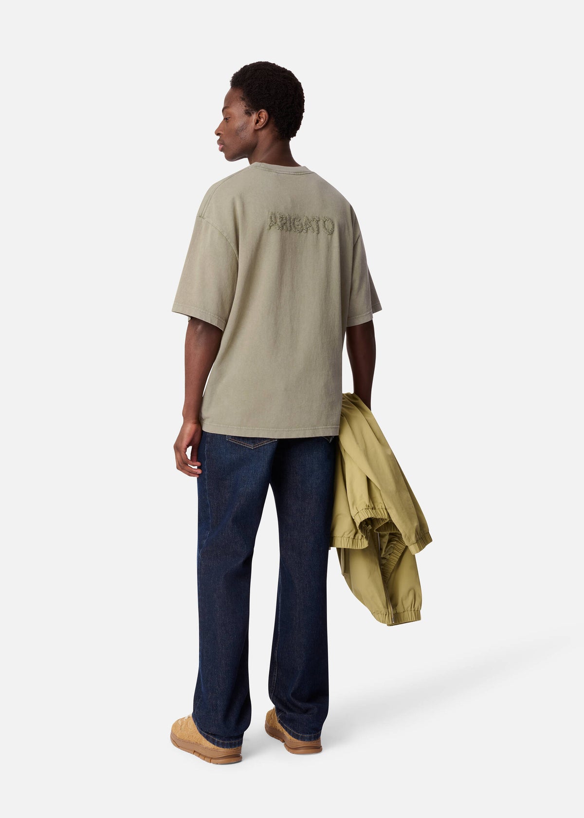Hayden Reverse T-Shirt - Olive Green - image 4