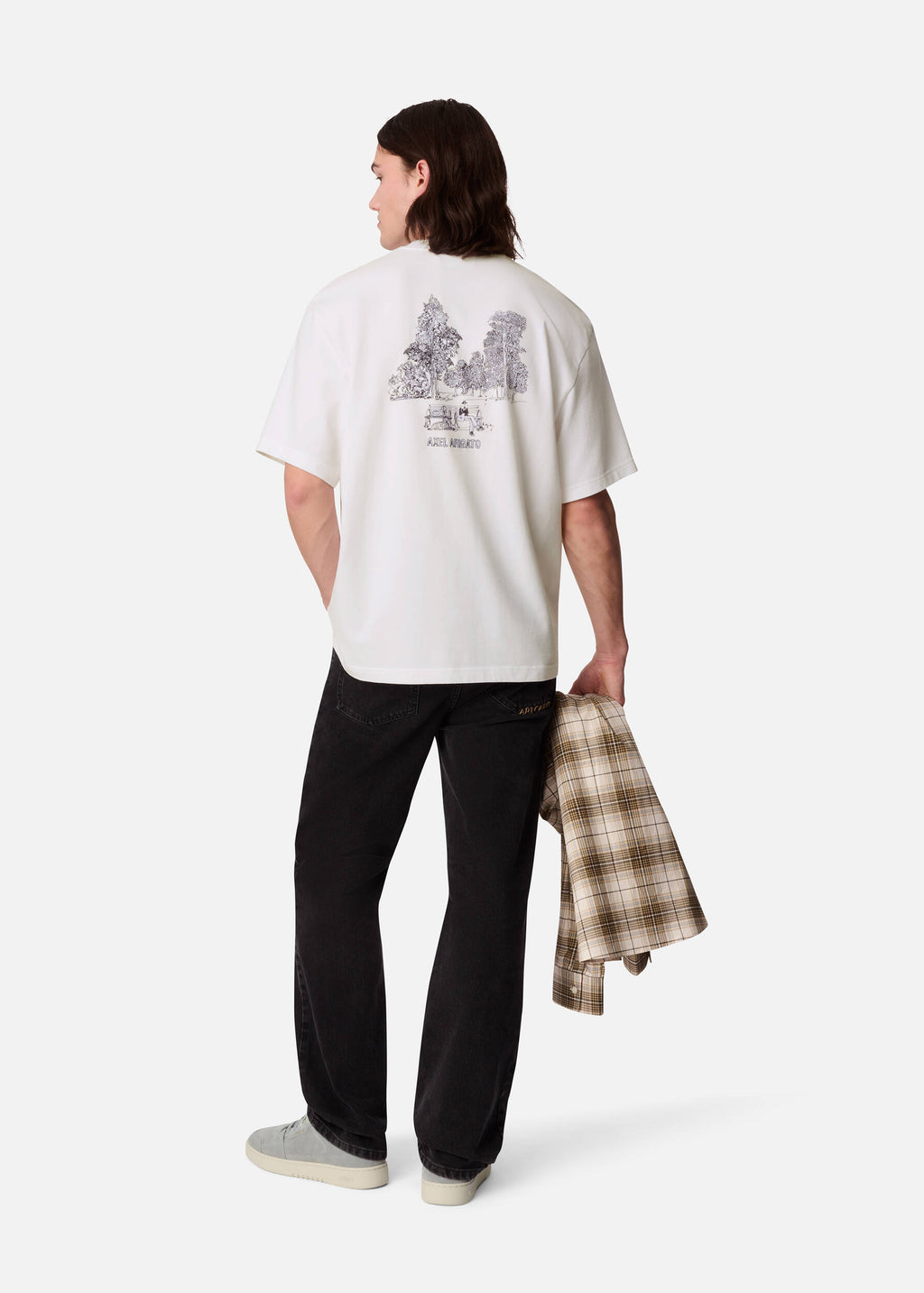 Forest Sketch T-Shirt - White - image 4