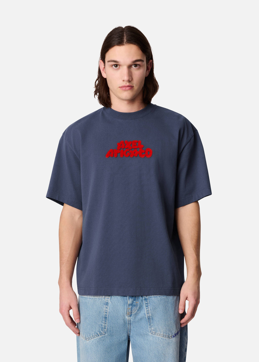 Flock T-Shirt - Smoke Grey - image 2