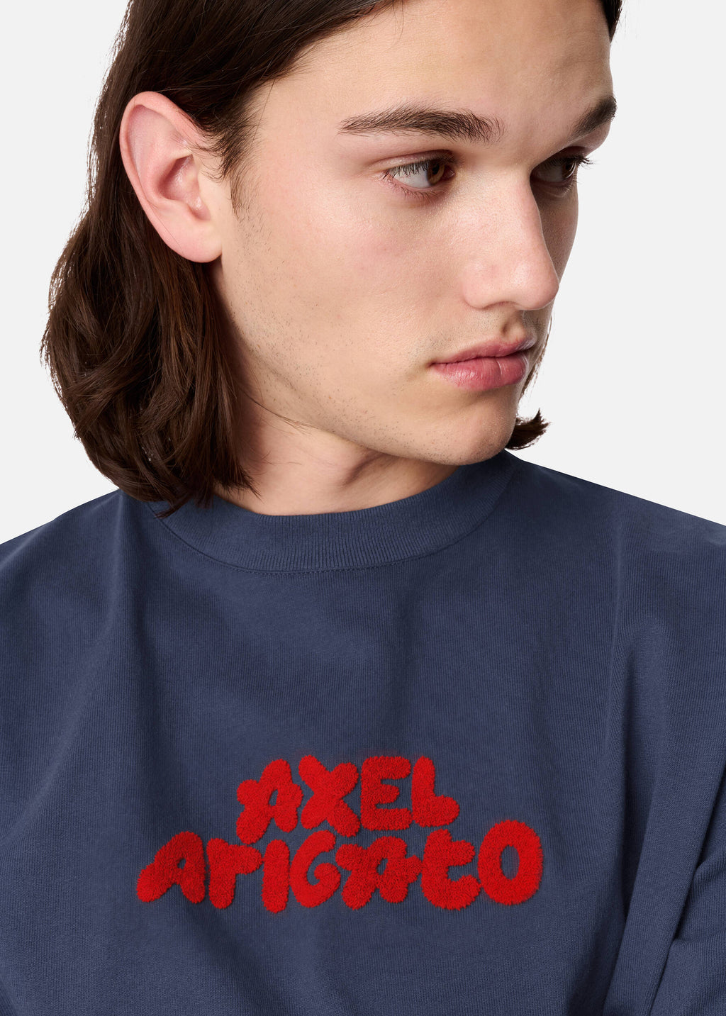 Flock T-Shirt - Smoke Grey - image 5