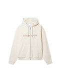 Rhys Zip Thru Hoodie - Cream - image 1