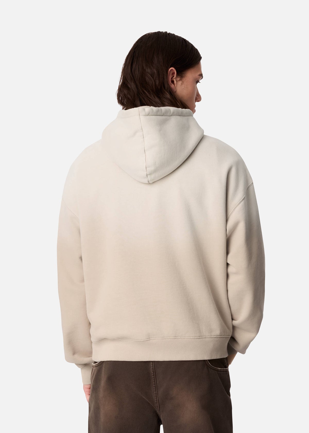 Gens Washed Hoodie - Dark Beige - image 3