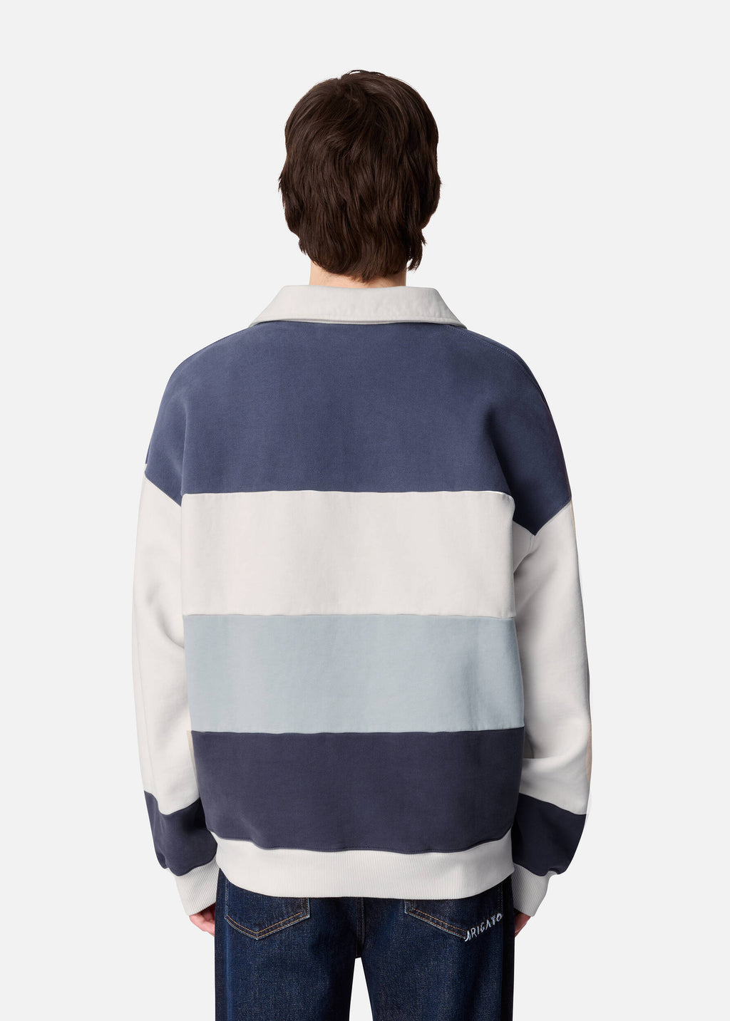 Anchor Polo Sweater - Blue - image 3