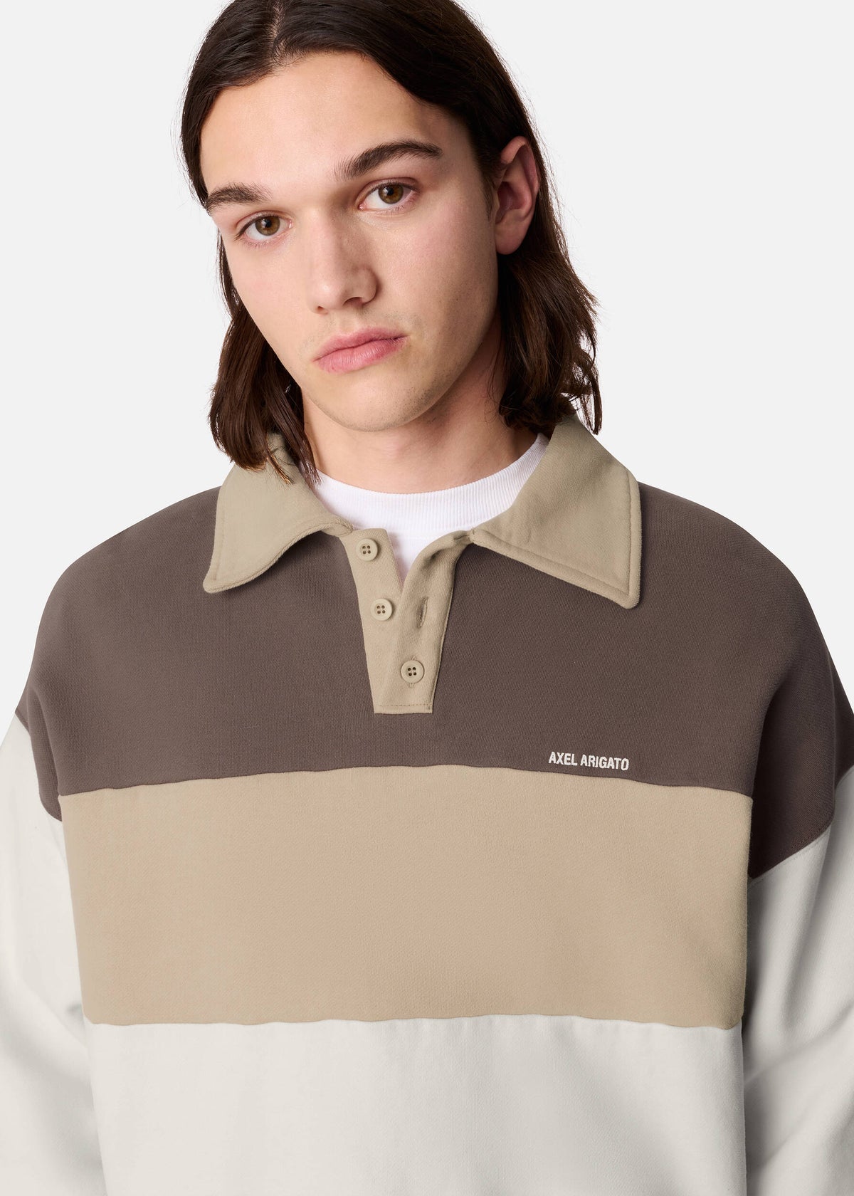Anchor Polo Sweater - Brown - image 5