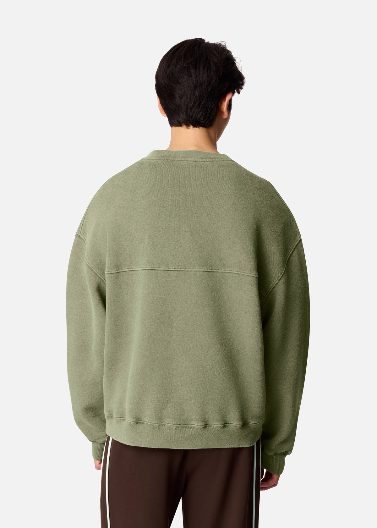 Gens Washed Sweatshirt - Olive Green - image 3