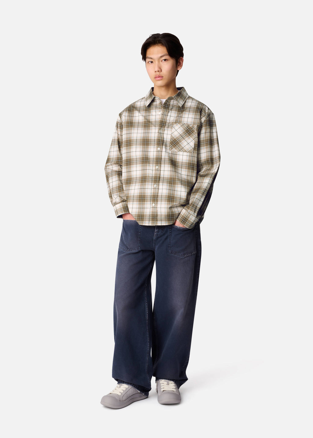 Wick Shirt - Beige/Brown - image 4