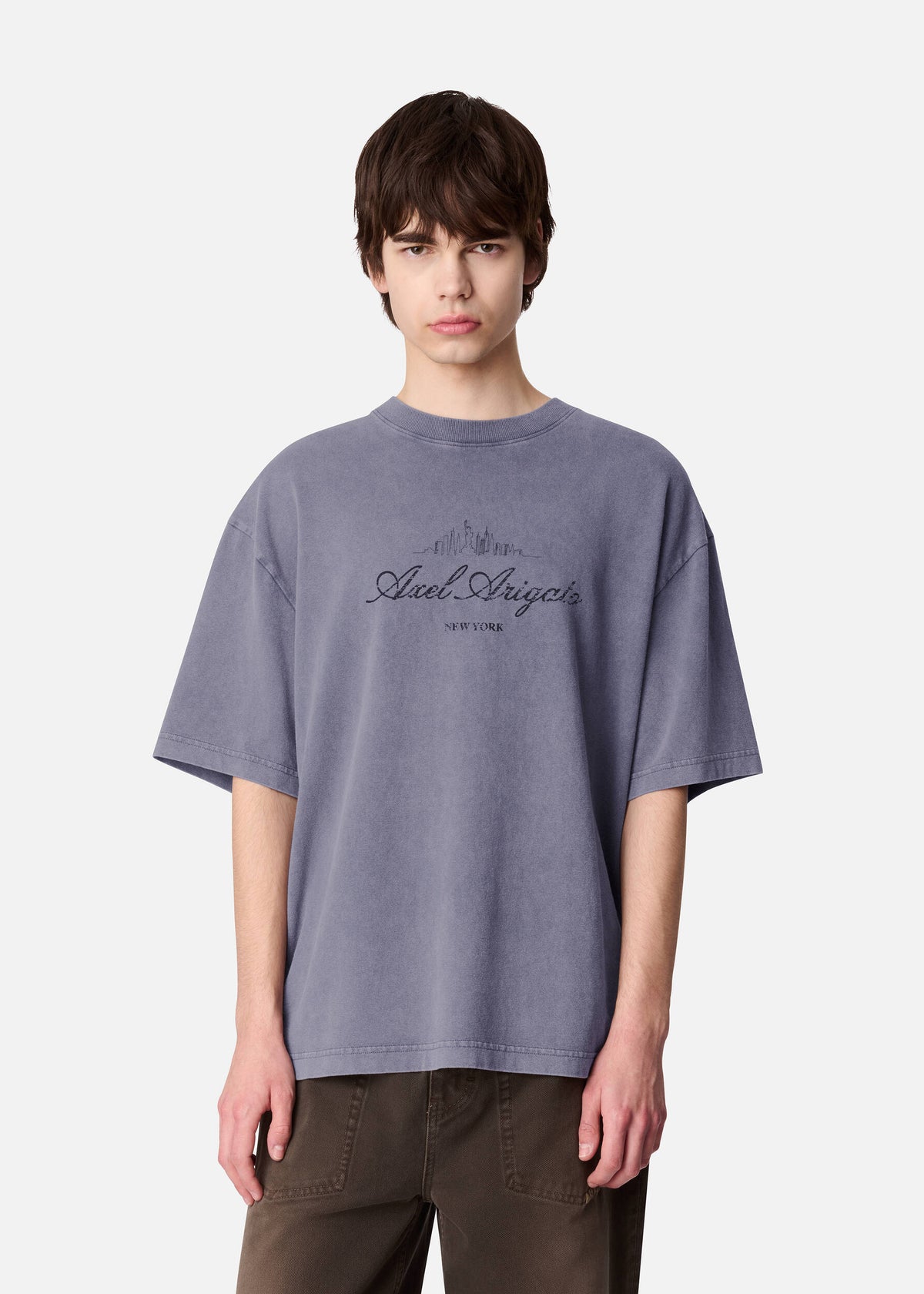 NYC Washed Sky T-Shirt - Smoke Grey - image 2