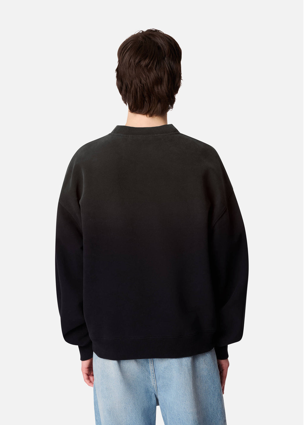 Trace Washed Sweatshirt - Black - image 3