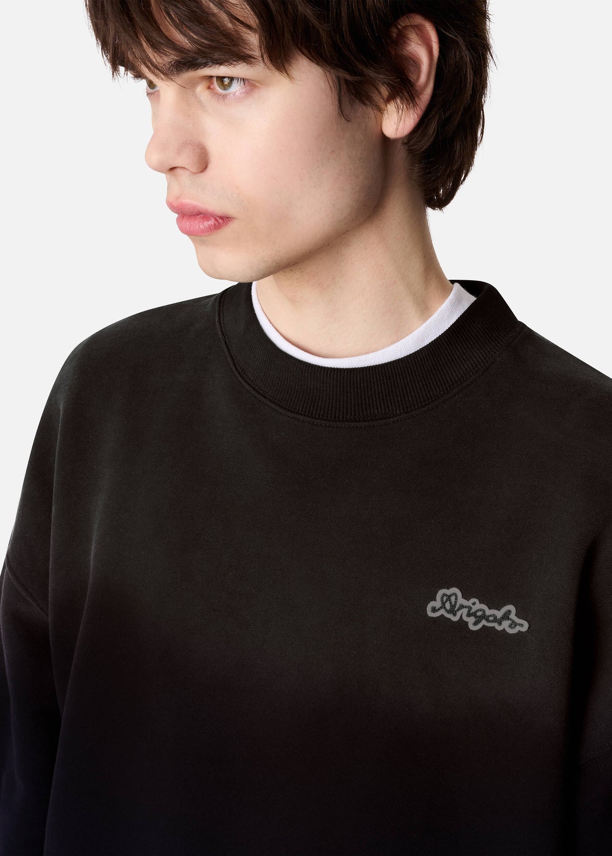 Trace Washed Sweatshirt - Black - image 5