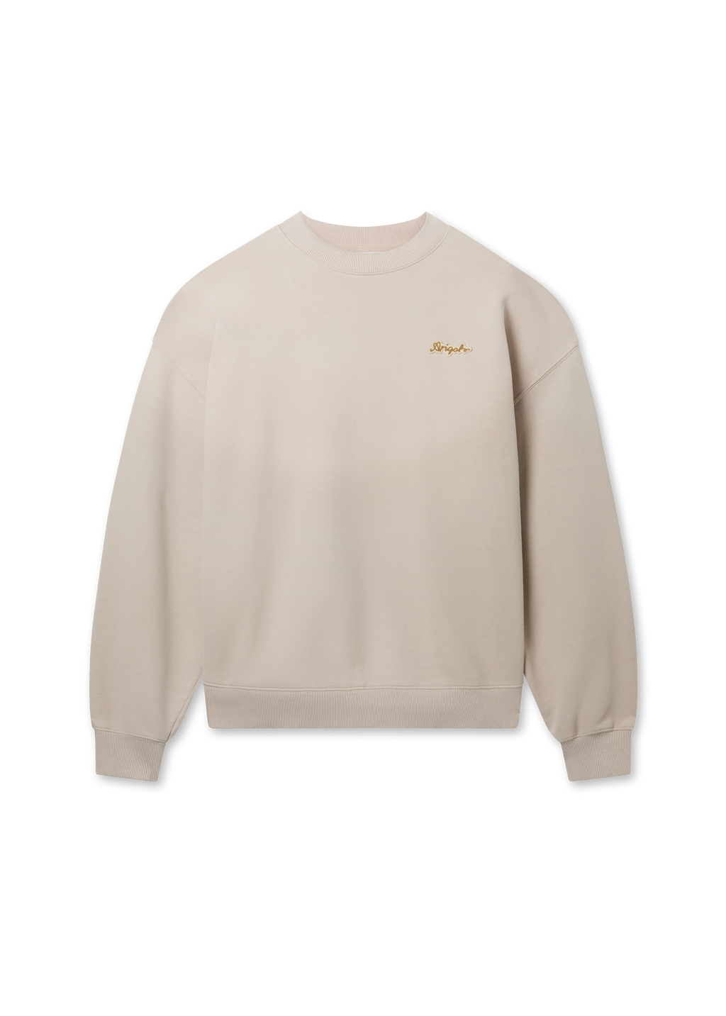 Trace Washed Sweatshirt - Dark Beige - image 1