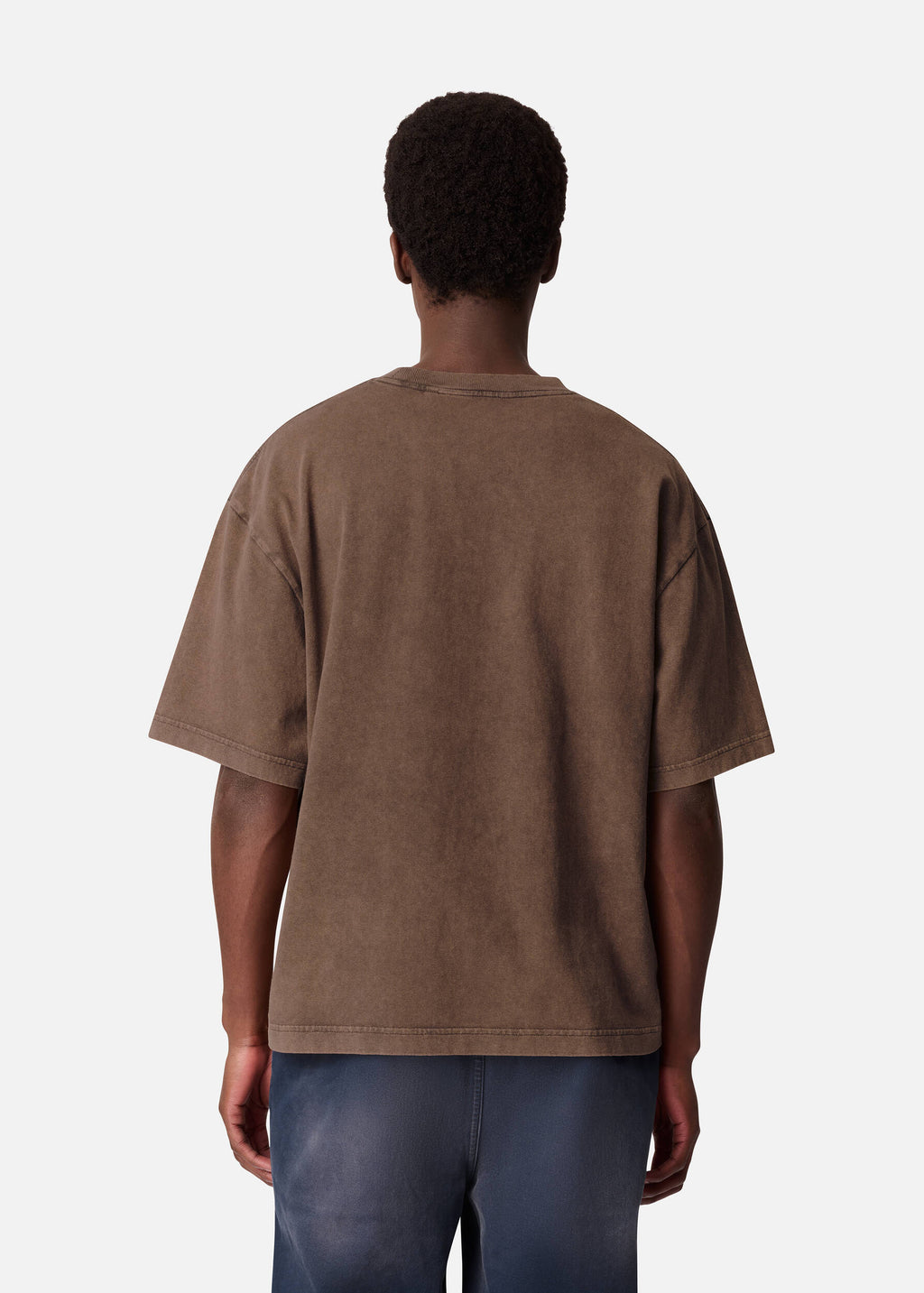Paris Washed Sky T-Shirt - Coffee Brown - image 3