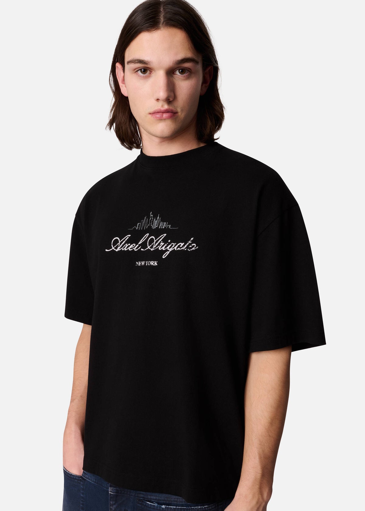 NYC Sky T-Shirt - Black - image 5
