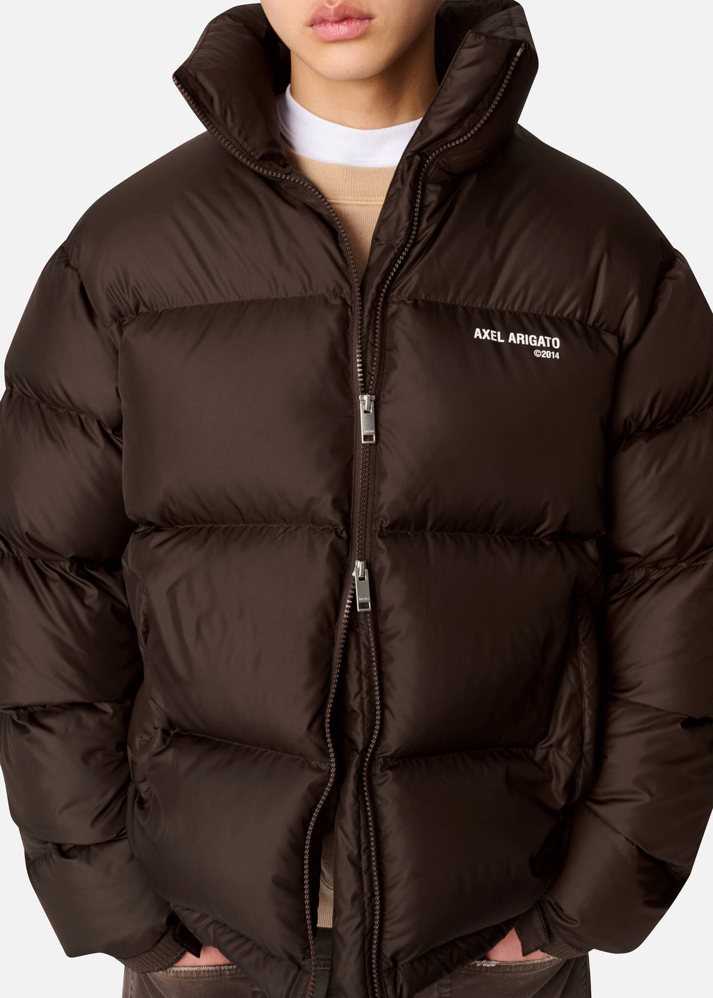 Observer Puffer Jacket - Dark Brown - image 7