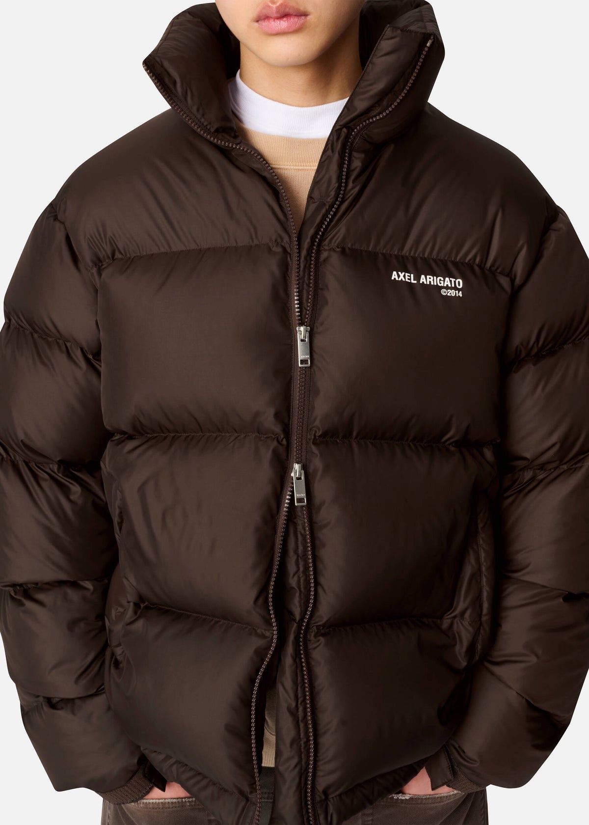 Observer Puffer Jacket - Dark Brown - image 7