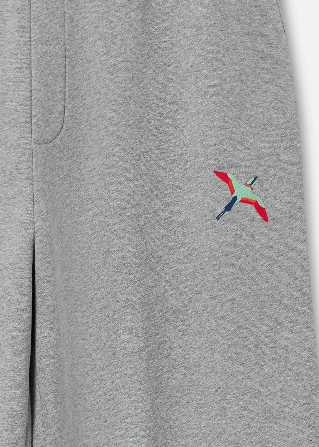 Bee Bird Sweatpants - Grey Melange - image 3